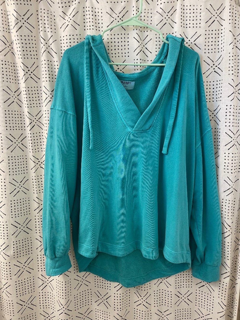 OLD NAVY - Blue Teal Oversized Hoodie